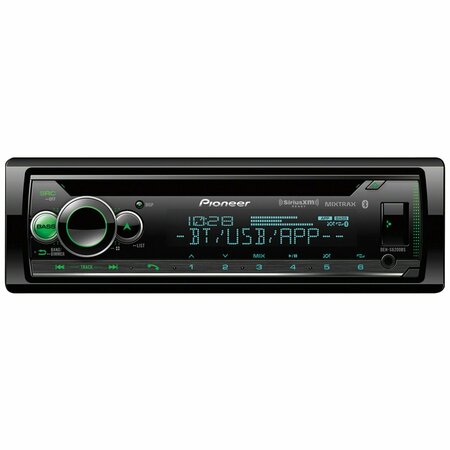 PIONEER Single-Din In-Dash Cd Player With Bluetooth And Siriusxm Ready DEH-S6200BS